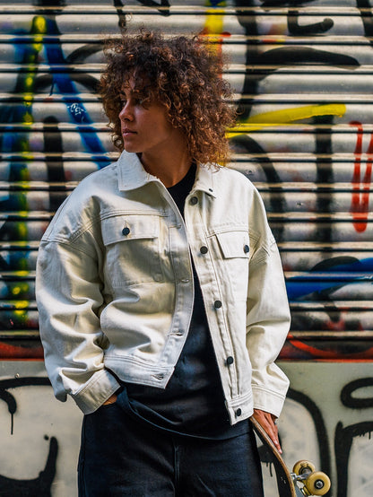 Deelyght Jeansjacke - CLOUD