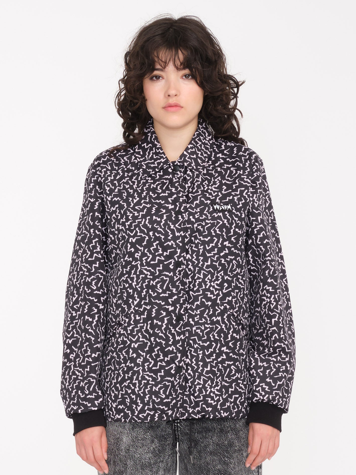 Veste Surfpunk Coach - BLACK