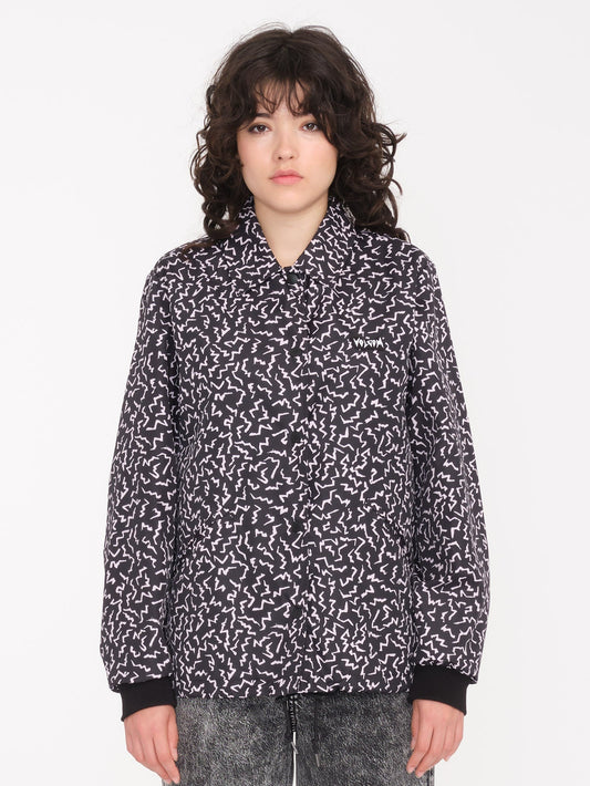 Surfpunk Coach Jacke – SCHWARZ