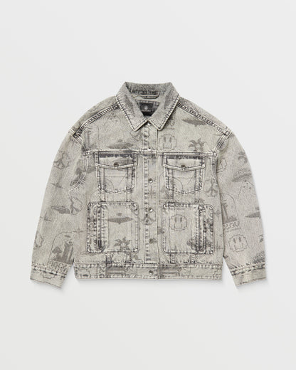 Veste Denim Filip Rygalski - GREY VINTAGE