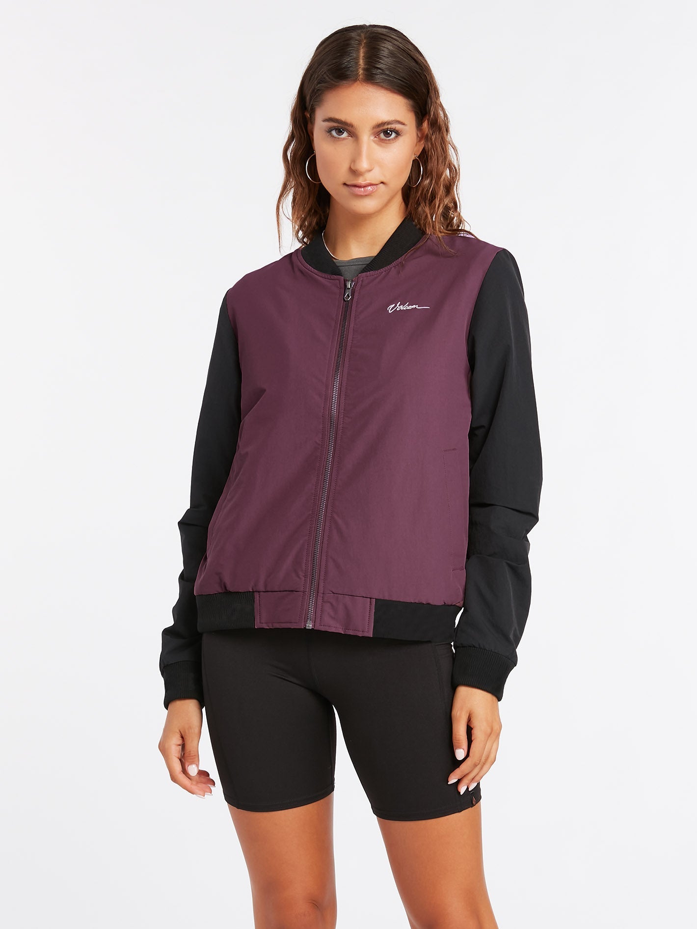 Veste Coco Ho Track - EGGPLANT