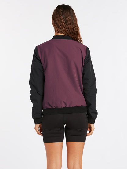 Veste Coco Ho Track - EGGPLANT