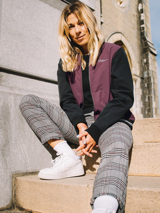 Veste Coco Ho Track - EGGPLANT