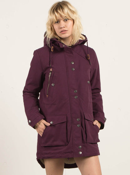 Veste Walk On By  - Plum
