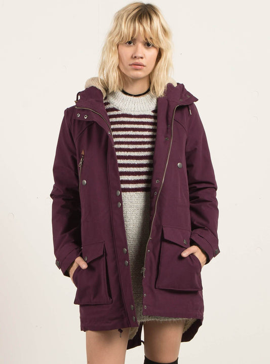 Veste Walk On By  - Plum