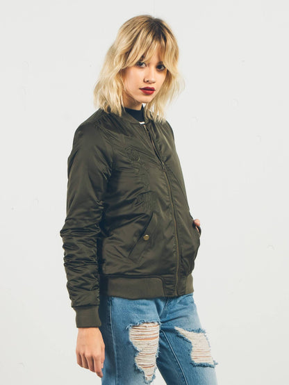 Veste bomber Let's Go - Dark Camo