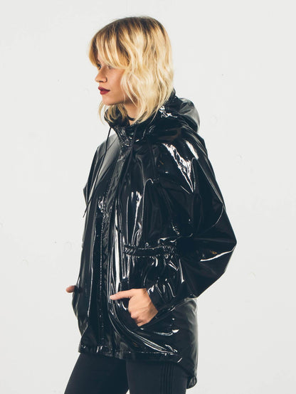 Veste à capuche Acid Rain - Black
