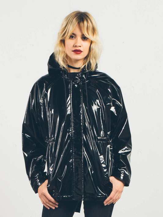 Veste à capuche Acid Rain - Black