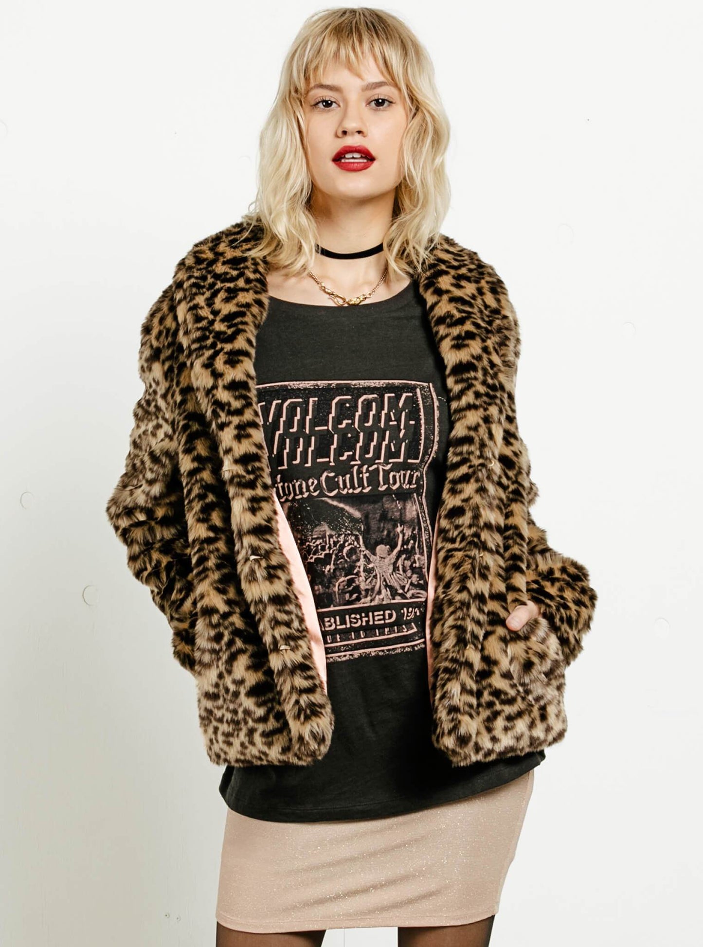 Furreals Mantel - Leopard