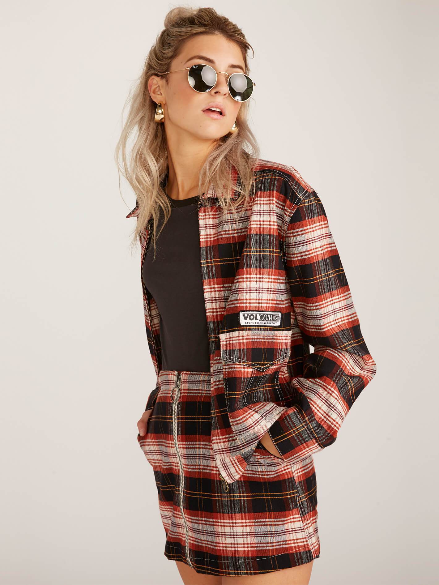 Veste Frochickie  - Black Plaid