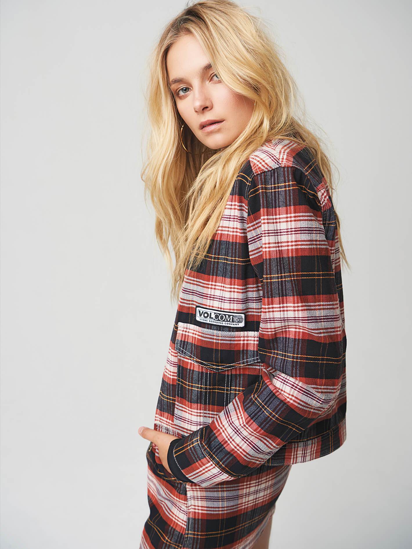 Veste Frochickie  - Black Plaid