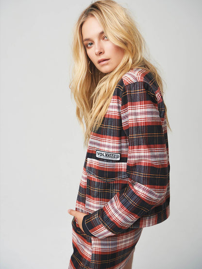 Veste Frochickie  - Black Plaid