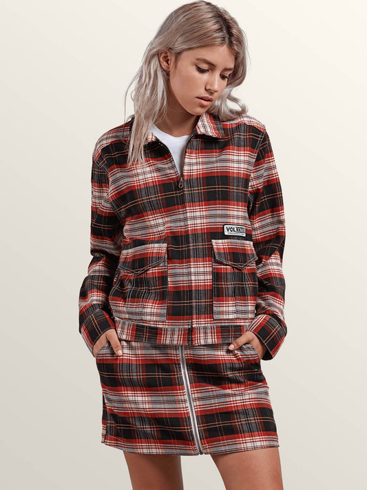 Veste Frochickie  - Black Plaid