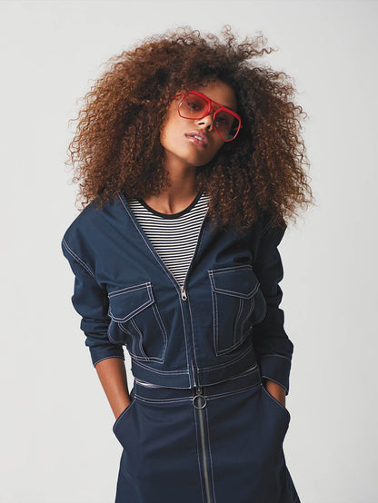 Frochickie Jacke - Marineblau
