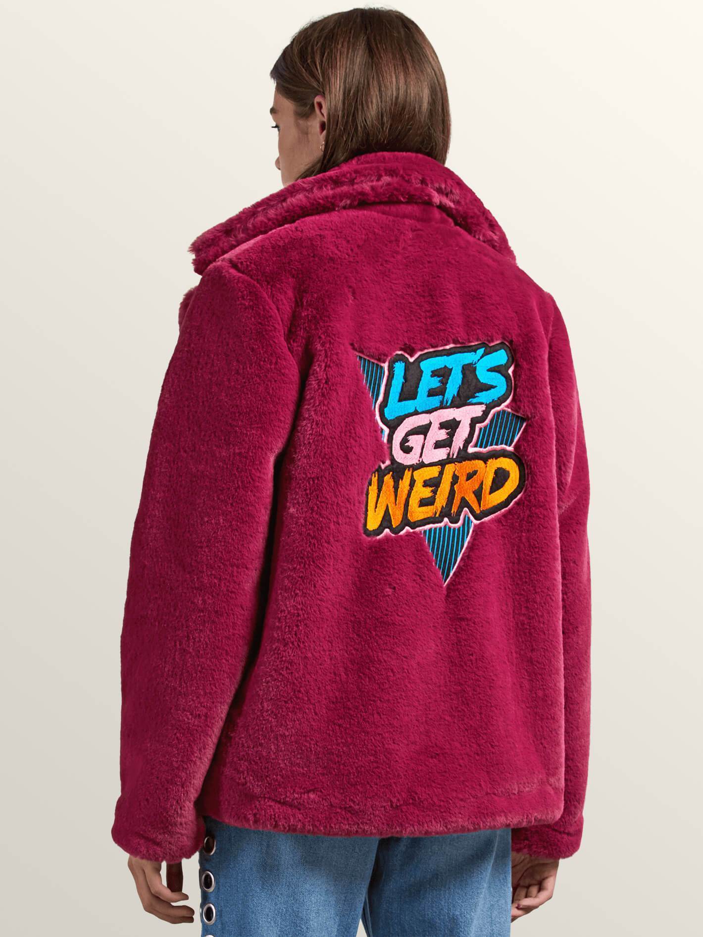 Gmj Ravey Kunstpelzjacke – Acai