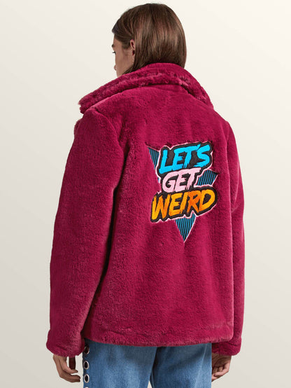 Gmj Ravey Kunstpelzjacke – Acai