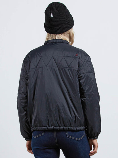 Play The Fool Puffa Jacke - Schwarz