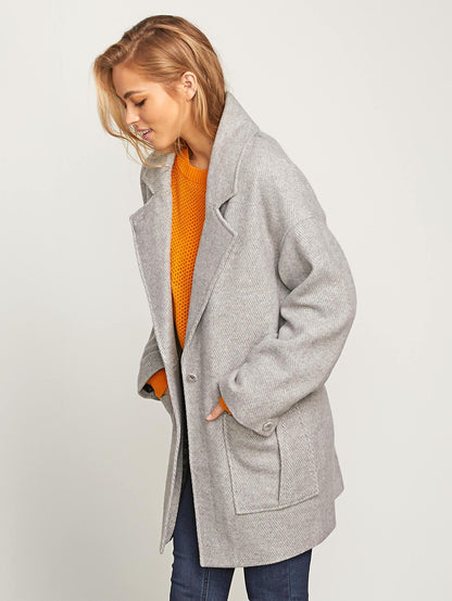 Volcoon Manteljacke - Heather Grey