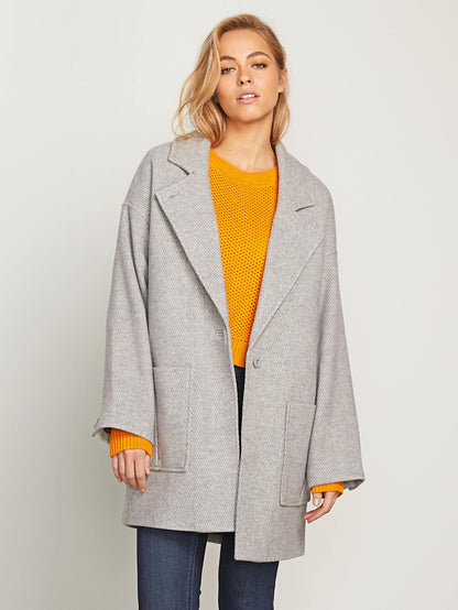 Volcoon Manteljacke - Heather Grey