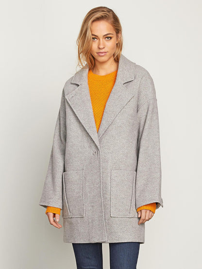 Volcoon Manteljacke - Heather Grey