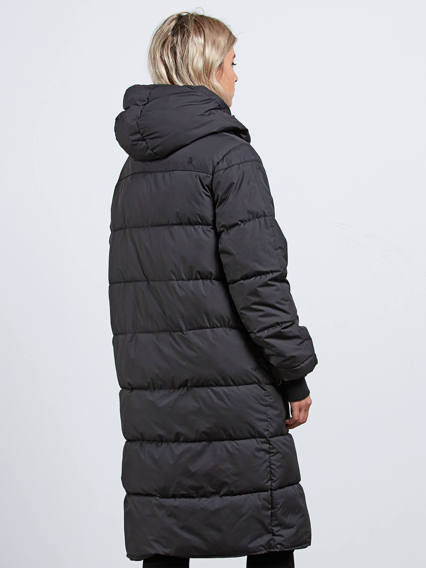 Chillax In Puffa Jacke – Schwarz