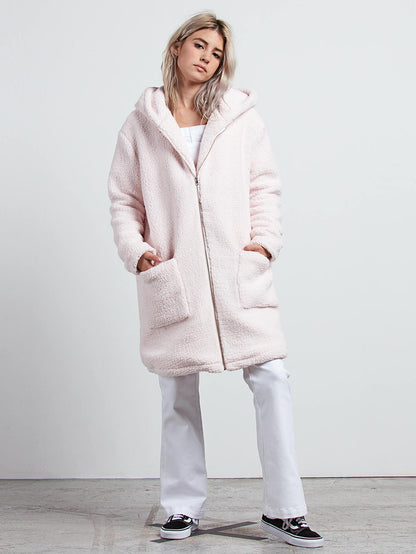 Manteau GMJ Sherpa - Light Peony