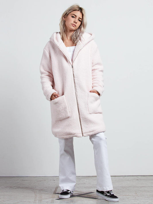 Manteau GMJ Sherpa - Light Peony