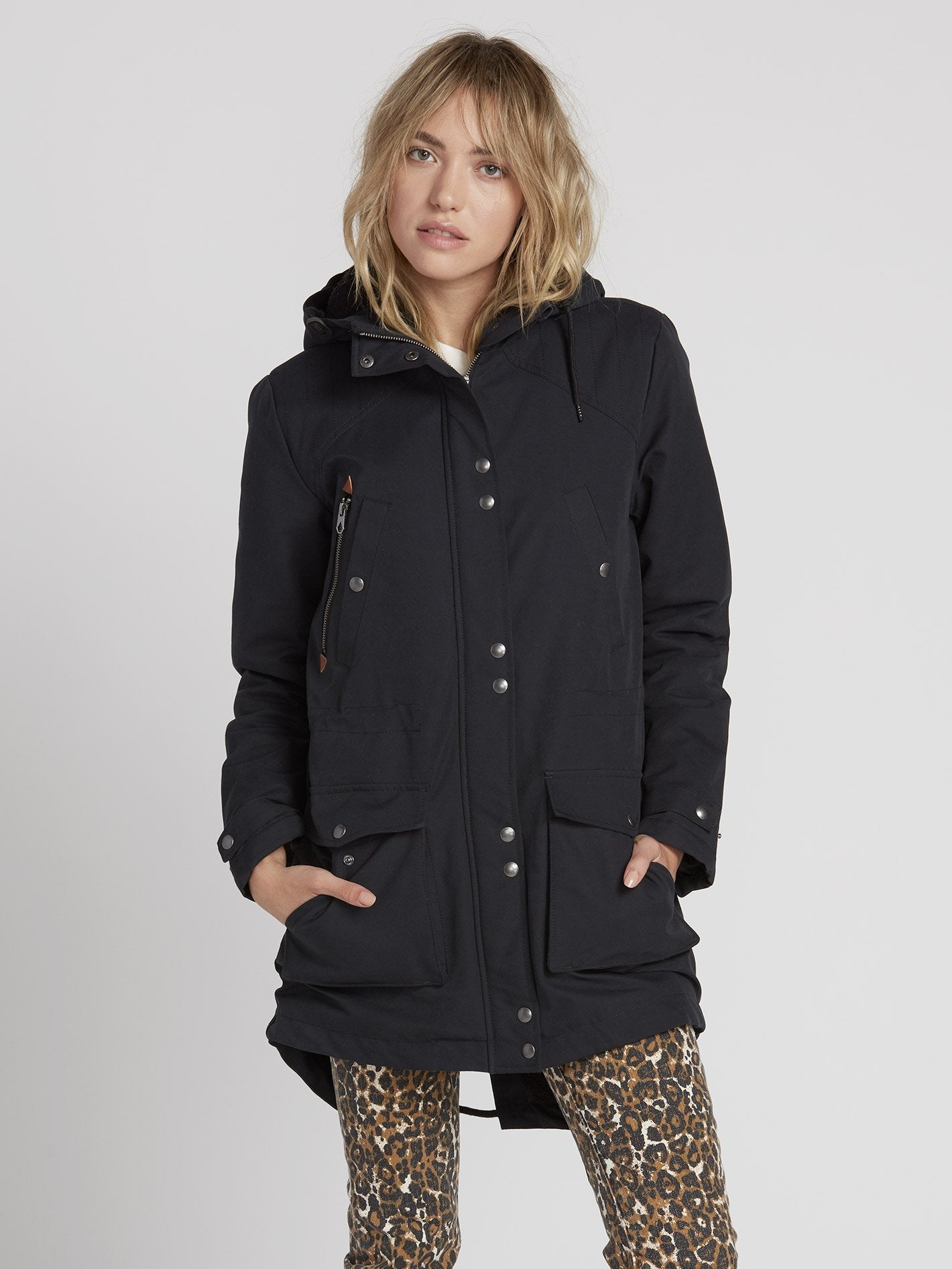 Parka Walk On By 5K - Black