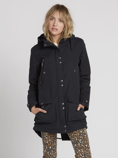Parka Walk On By 5K - Black