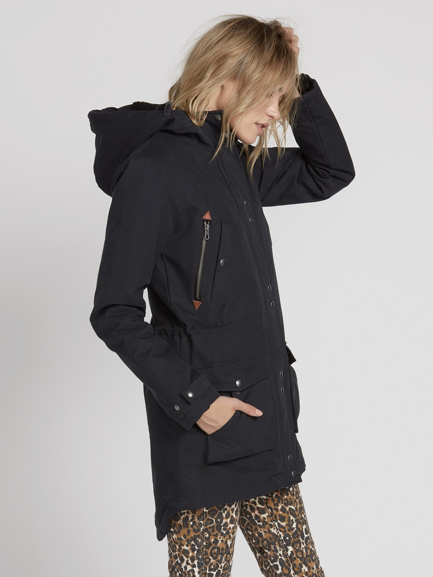 Parka Walk On By 5K - Black