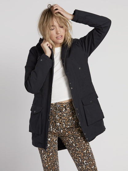Parka Walk On By 5K - Black