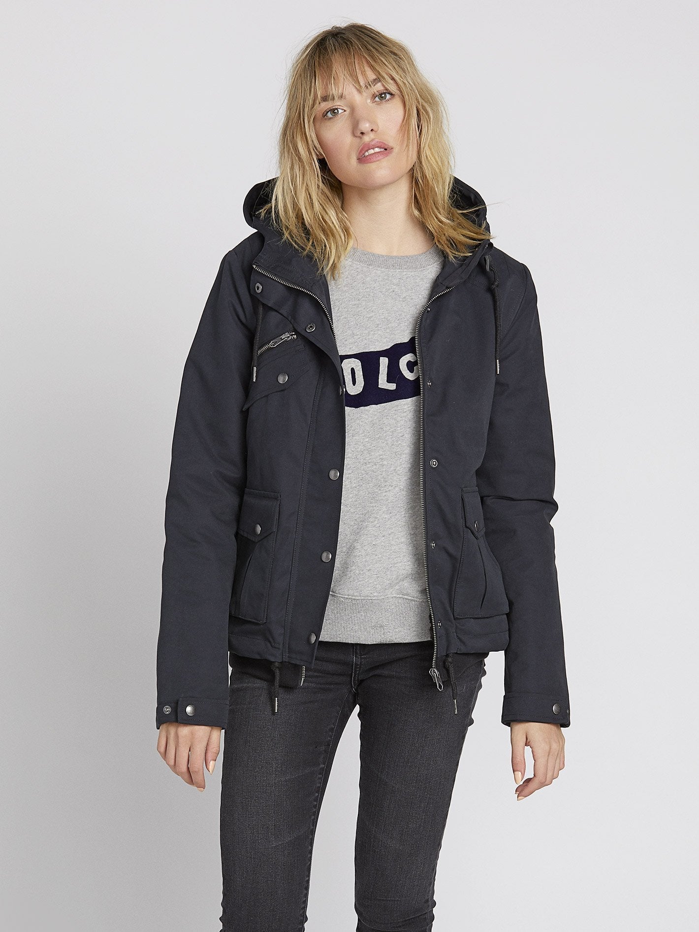 Parka Walk On By Short 5K - Black
