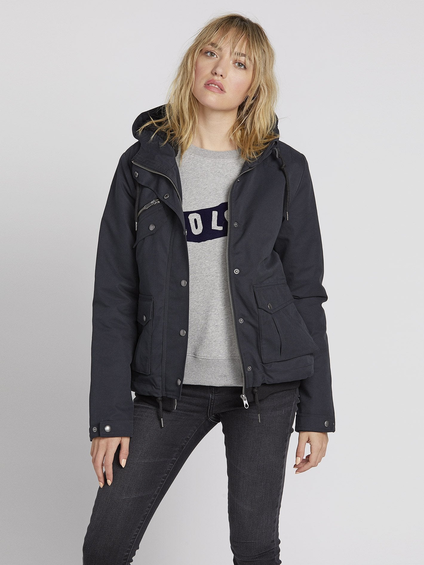 Parka Walk On By Short 5K - Black