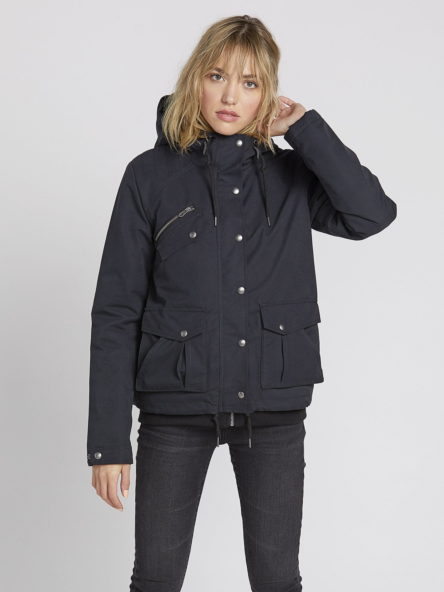 Parka Walk On By Short 5K - Black