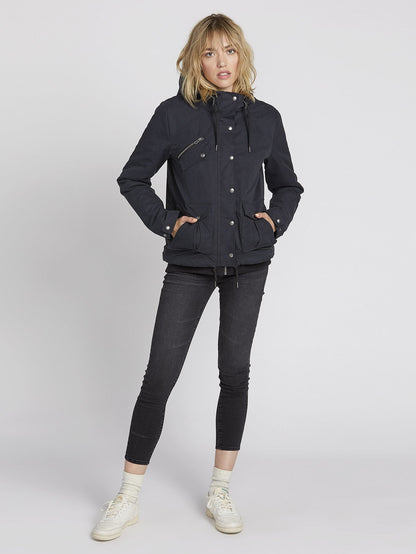 Parka Walk On By Short 5K - Black