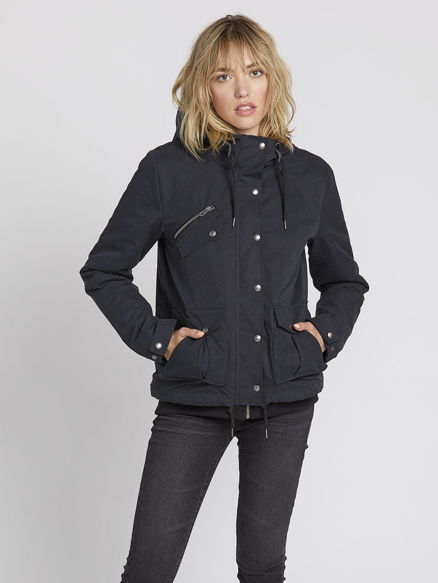 Parka Walk On By Short 5K - Black