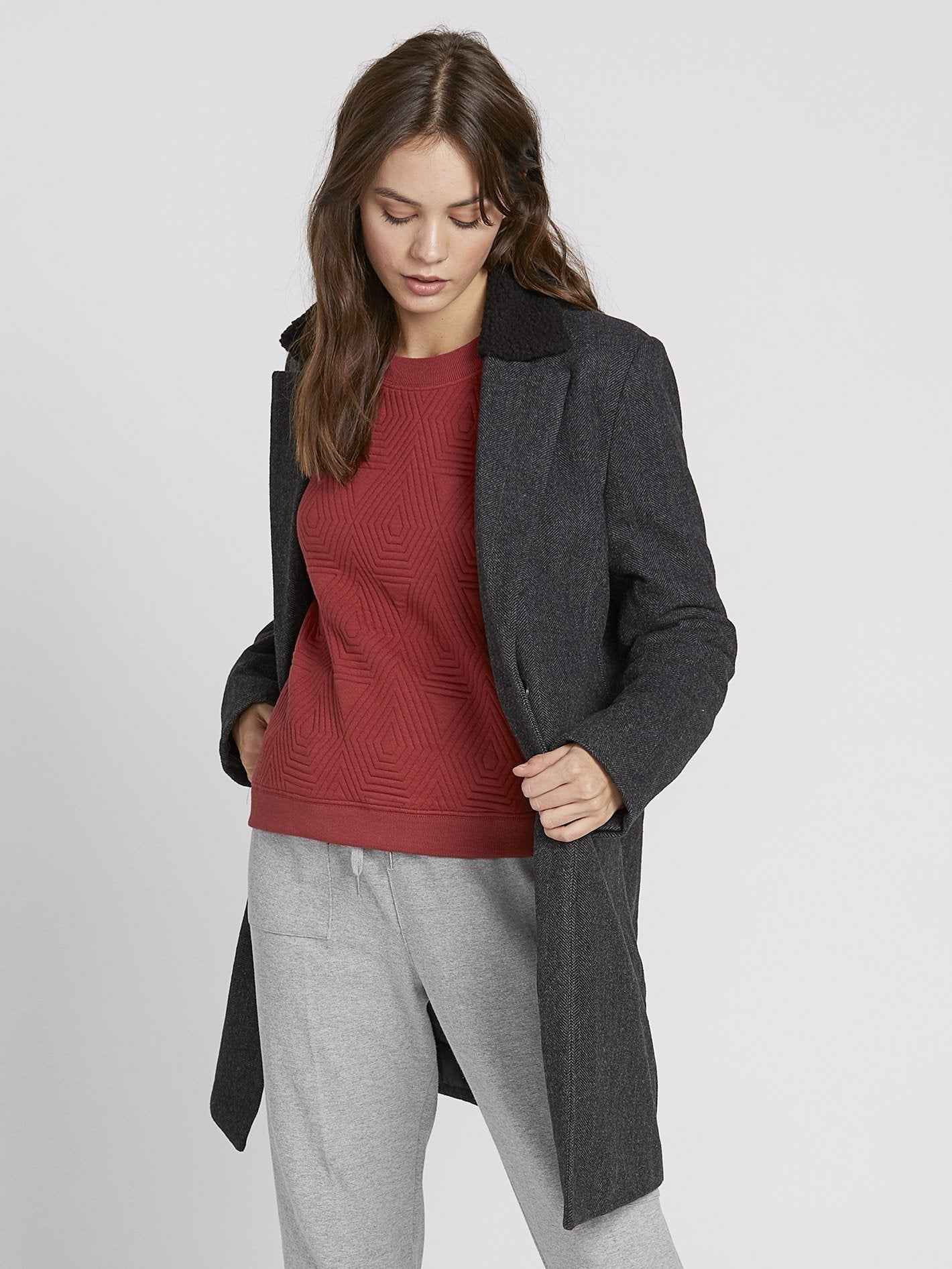 Manteau Dayday - Heather Grey