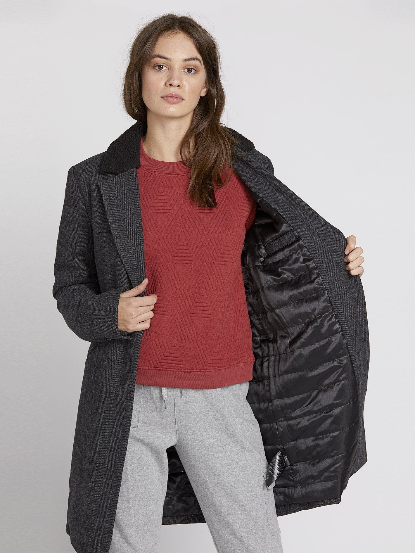 Manteau Dayday - Heather Grey