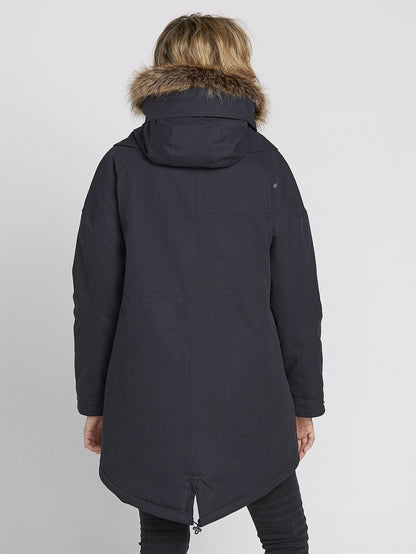 Rainy Shiny 5K Parka - Black