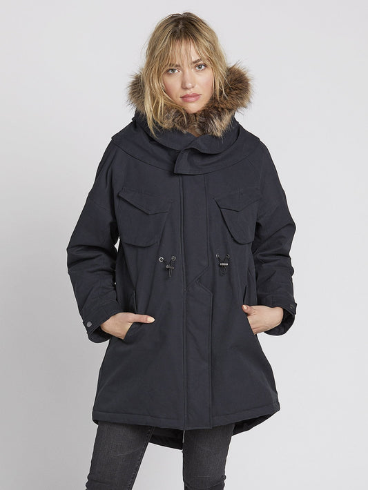 Rainy Shiny 5K Parka - Schwarz