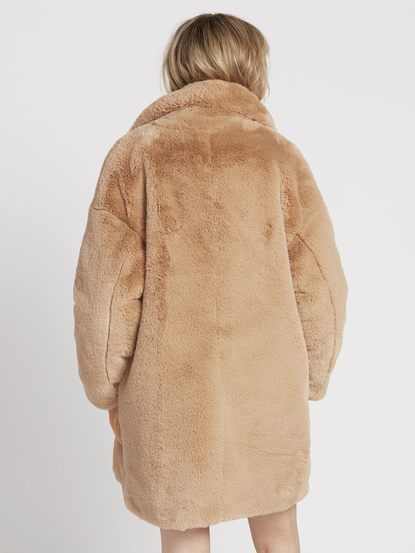Phewfur Mantel - Kamel