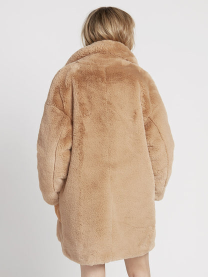 Phewfur Mantel - Kamel