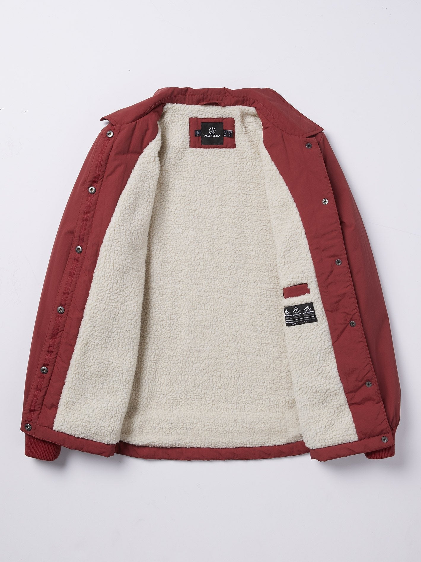 Veste Coach Up Sherpa - Auburn