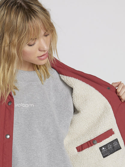 Veste Coach Up Sherpa - Auburn