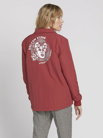 Veste Coach Up Sherpa - Auburn