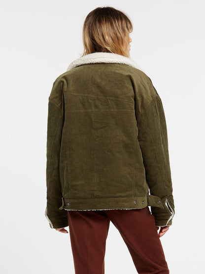 Veste Réversible Woodstone - OLIVE
