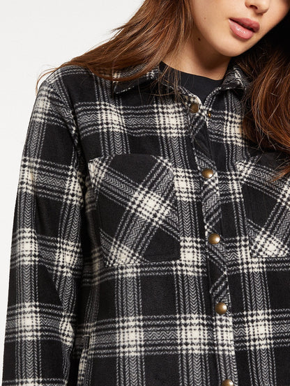 Veste Plaid Dreams - SAND