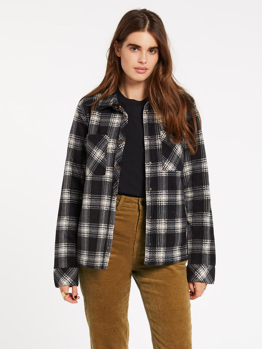 Plaid Dreams Jacke - SAND