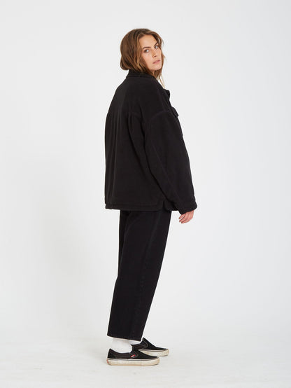 Ottamam Overshirt Jacket - BLACK