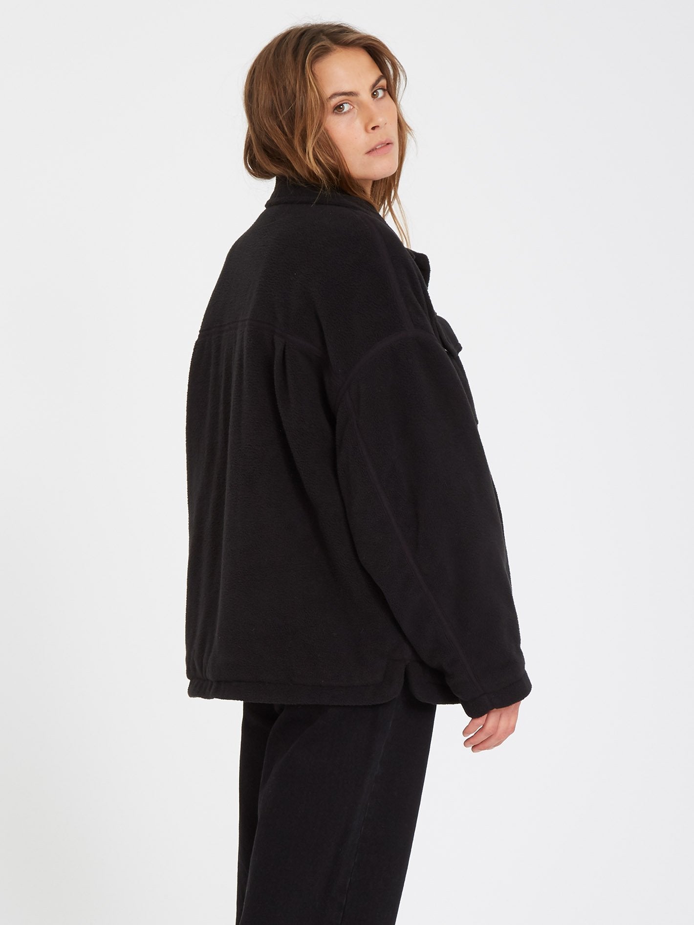 Ottamam Overshirt Jacket - BLACK